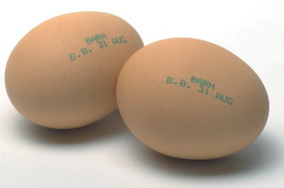 鸡蛋上的喷码标记对健康有影响吗